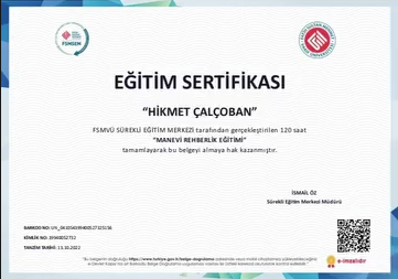 Hikmet Çalçoban bilgilendirme görseli